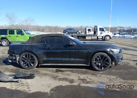 2015 Ford Mustang Gt Premium из США, поврежденный, VIN 1FATP8FF5F5423015